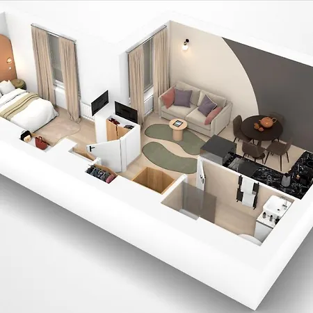 Apartment Yuna Saint-honore - Serviced