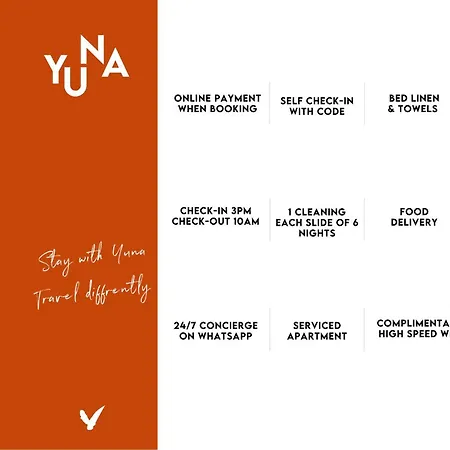 Yuna Saint-honore - Serviced *